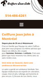 Mobile Screenshot of coiffurejeanjohn.com